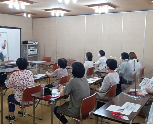 岡山市立瀬戸公民館でのストレスセミナー