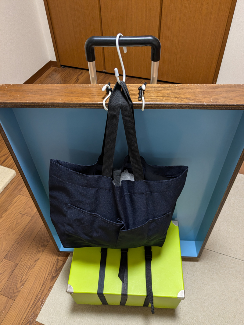 箱庭グッズをカートにセットした写真表