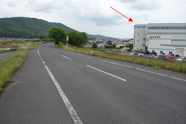 日宝綜合製本が右手に見える状態