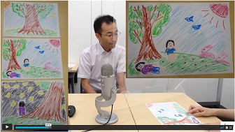 アートセラピーカウンセリングの様子