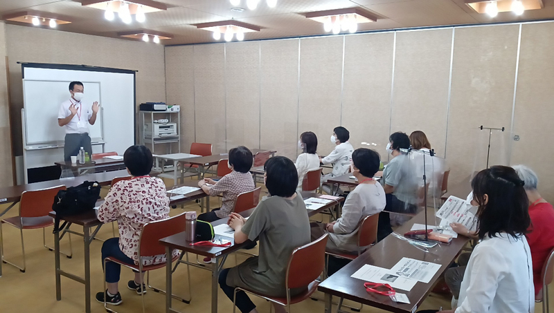 岡山市立瀬戸公民館でのストレスマネジメントセミナー